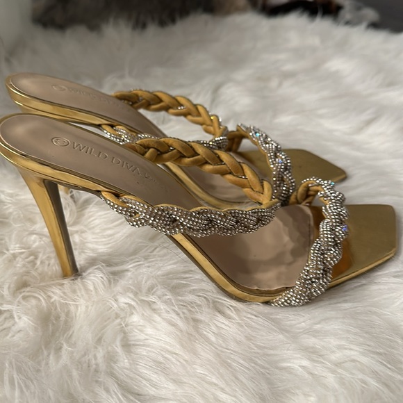 Gold Diamond Heels - Picture 2 of 3